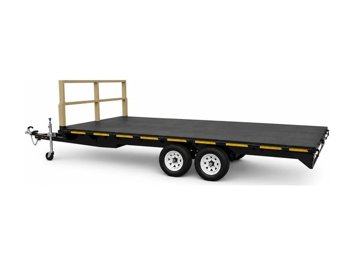 6 m Flatbed Trailer - Double Axle — photo 2 of 3