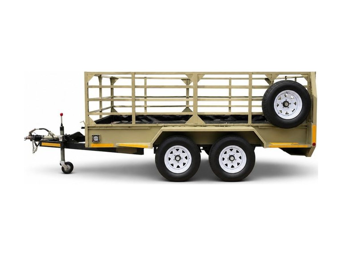 3 m Caged Utility Trailer - Double Axle — photo 3 of 3