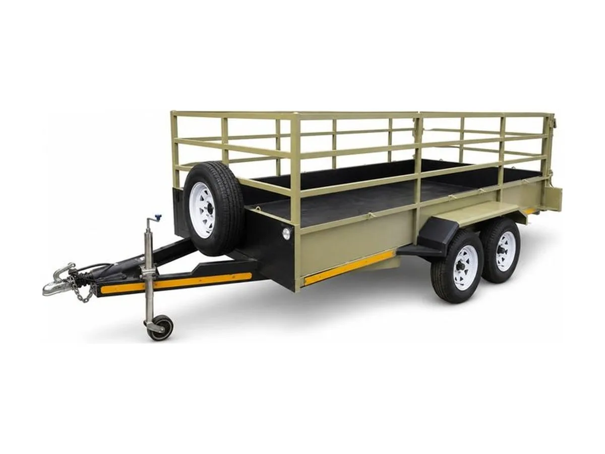4 m Utility Trailer — Double Axle available for hire in Edenvale