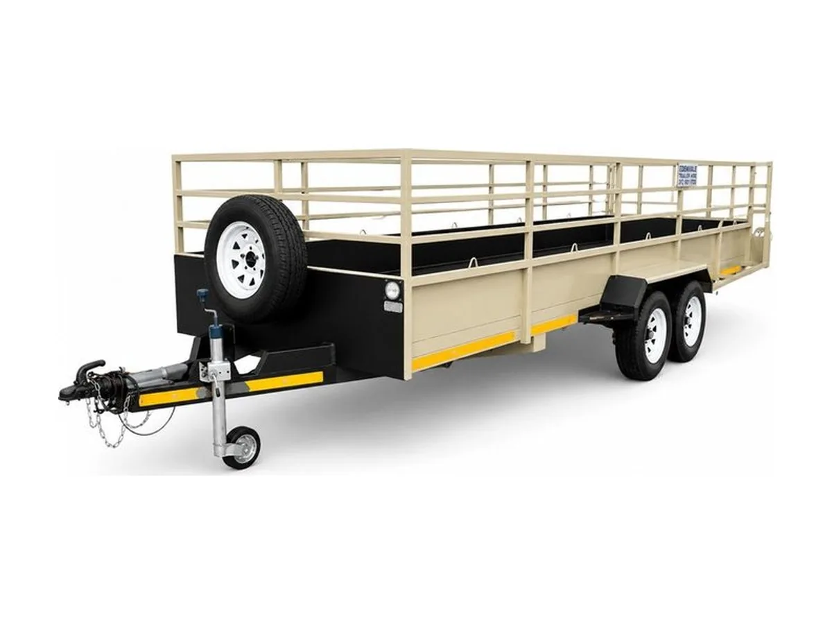 6 m Utility Trailer — Double Axle available for hire in Edenvale